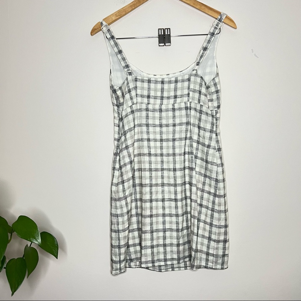 Urban Outfitters Checkered Print Dress Size Medium - Picture 2 of 6